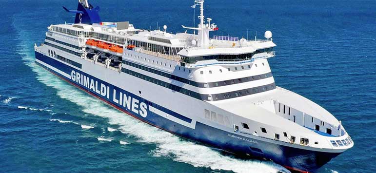 Grimaldi Lines convenzione sappe